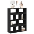 vidaXL, vidaXL Bücherregal Schwarz 100x33x125,5 cm Holzwerkstoff