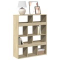 vidaXL, vidaXL Bücherregal Sonoma-Eiche 100x33x125,5 cm Holzwerkstoff