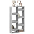 vidaXL, vidaXL Bücherregal Grau Sonoma 100x33x175 cm Holzwerkstoff