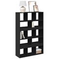 vidaXL, vidaXL Bücherregal Schwarz 100x33x156,5 cm Holzwerkstoff