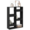 vidaXL, vidaXL Bücherregal Schwarz 100x33x135 cm Holzwerkstoff