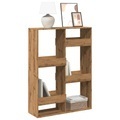 vidaXL, vidaXL Bücherregal Artisan-Eiche 100x33x135 cm Holzwerkstoff