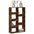 vidaXL, vidaXL Bücherregal Räuchereiche 100x33x155,5 cm Holzwerkstoff