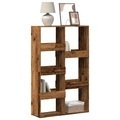 vidaXL, vidaXL Bücherregal Altholz-Optik 100x33x155,5 cm Holzwerkstoff