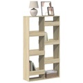 vidaXL, vidaXL Bücherregal Sonoma-Eiche 100x33x175 cm Holzwerkstoff