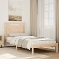 vidaXL, vidaXL Massivholzbett Extra Lang ohne Matratze 100x210 cm