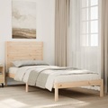 vidaXL, vidaXL Massivholzbett Extra Lang ohne Matratze 100x220 cm