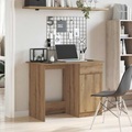 vidaXL, vidaXL Schreibtisch Artisan-Eiche 100x50x76 cm Holzwerkstoff