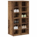 vidaXL, vidaXL Schuhregal Altholz-Optik 54x34x100,5 cm Holzwerkstoff