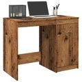 vidaXL, vidaXL Schreibtisch Altholz-Optik 100x50x76 cm Holzwerkstoff