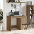 vidaXL, vidaXL Schreibtisch Artisan-Eiche 100x50x76 cm Holzwerkstoff