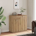 vidaXL, vidaXL Sideboard Artisan-Eiche 80x36x75 cm Holzwerkstoff