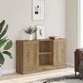vidaXL, vidaXL Sideboard Artisan-Eiche 120x30,5x70 cm Holzwerkstoff