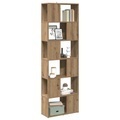 vidaXL, vidaXL Bücherregal/Raumteiler Artisan-Eiche 60x24x186 cm