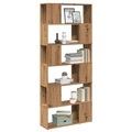vidaXL, vidaXL Bücherregal/Raumteiler Artisan-Eiche 80x24x186 cm