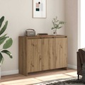 vidaXL, vidaXL Sideboard Artisan-Eiche 102x33x75 cm Holzwerkstoff