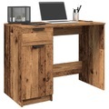 vidaXL, vidaXL Schreibtisch Altholz-Optik 100x50x75 cm Holzwerkstoff