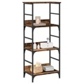vidaXL, vidaXL Bücherregal Altholz-Optik 50x33x117,5 cm Holzwerkstoff
