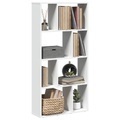 vidaXL, vidaXL Bücherregal Weiß 60x20x120 cm Holzwerkstoff