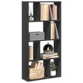 vidaXL, vidaXL Bücherregal Schwarz 60x20x120 cm Holzwerkstoff