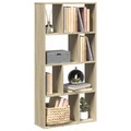 vidaXL, vidaXL Bücherregal Sonoma-Eiche 60x20x120 cm Holzwerkstoff