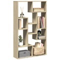 vidaXL, vidaXL Bücherregal Sonoma-Eiche 72x20x120 cm Holzwerkstoff