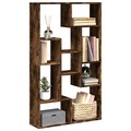 vidaXL, vidaXL Bücherregal Räuchereiche 72x20x120 cm Holzwerkstoff