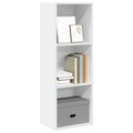 vidaXL, vidaXL Bücherregal Weiß 40x30x114 cm Holzwerkstoff