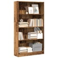 vidaXL, vidaXL Bücherregal Altholz-Optik 80x24x143 cm Holzwerkstoff