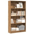 vidaXL, vidaXL Bücherregal Artisan-Eiche 80x24x143 cm Holzwerkstoff