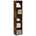 vidaXL, vidaXL Bücherregal Räuchereiche 40x30x189 cm Holzwerkstoff