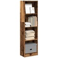 vidaXL, vidaXL Bücherregal Altholz-Optik 40x24x143 cm Holzwerkstoff