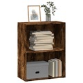 vidaXL, vidaXL Bücherregal Räuchereiche 60x30x77 cm Holzwerkstoff