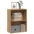 vidaXL, vidaXL Bücherregal Artisan-Eiche 60x30x77 cm Holzwerkstoff