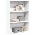 vidaXL, vidaXL Bücherregal Weiß 80x30x114 cm Holzwerkstoff