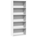 vidaXL, vidaXL Bücherregal Weiß 80x30x189 cm Holzwerkstoff