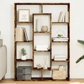 vidaXL, vidaXL Bücherregal Räuchereiche 102x29x143 cm Holzwerkstoff