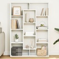 vidaXL, vidaXL Bücherregal Weiß 102x29x143 cm Holzwerkstoff