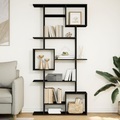 vidaXL, vidaXL Bücherregal Schwarz 92x29x188 cm Holzwerkstoff