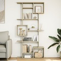 vidaXL, vidaXL Bücherregal Sonoma-Eiche 92x29x188 cm Holzwerkstoff