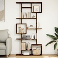 vidaXL, vidaXL Bücherregal Räuchereiche 92x29x188 cm Holzwerkstoff