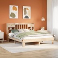 vidaXL, vidaXL Massivholzbett ohne Matratze 200x200 cm Kiefer