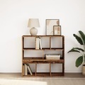 vidaXL, vidaXL Bücherregal/Raumteiler Altholz-Optik 100x33x94,5 cm