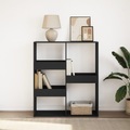 vidaXL, vidaXL Bücherregal/Raumteiler Schwarz 100x33x115 cm