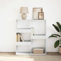 vidaXL, vidaXL Bücherregal/Raumteiler Weiß 100x33x115 cm