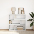 vidaXL, vidaXL Bücherregal/Raumteiler Weiß 100x33x94,5 cm