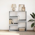 vidaXL, vidaXL Bücherregal/Raumteiler Grau Sonoma 100x33x115 cm