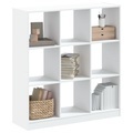 vidaXL, vidaXL Bücherregal Weiß 102x32x108 cm Holzwerkstoff
