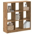 vidaXL, vidaXL Bücherregal Artisan-Eiche 102x32x108 cm Holzwerkstoff