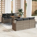 vidaXL, VidaXL - Garten-sofa-set poly-rattan, One Size, Grau